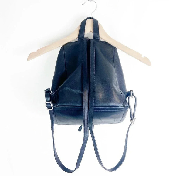 Coach Legacy Black Leather Daypack Backpack - Picture 2 of 10